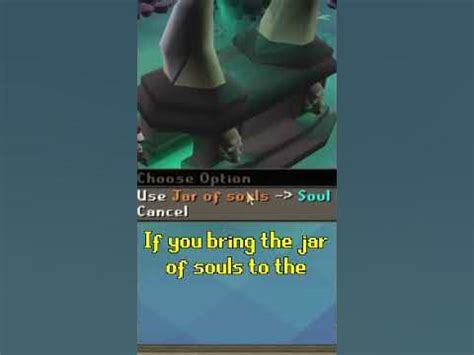 The <b>jar of souls</b> is a rare drop from Cerberus. . Jar of decay osrs